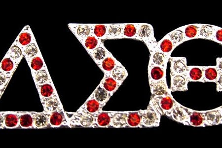 Delta Silver Austrian Multi Crystal Pin Online Sale