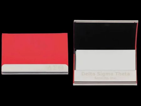 Delta Curved Business Card Case For Discount