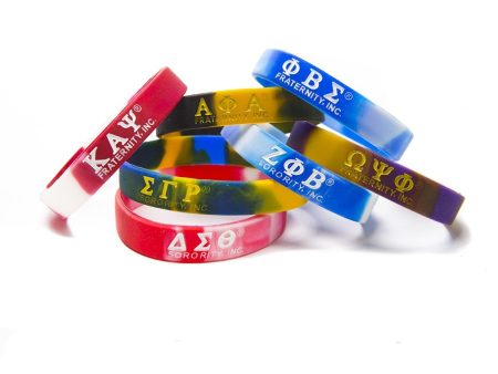 Kappa Tie- Dye Silicone Wristband For Sale