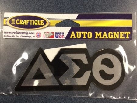 Delta Chrome Magnetic Car Emblem Fashion