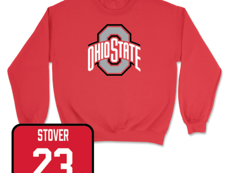 Red Football Team Crew  - Garrett Stover Hot on Sale