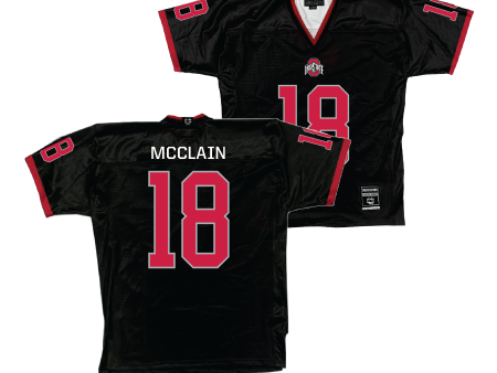 Ohio State Football Black Jersey  - Jaylen McClain Fashion