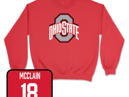 Red Football Team Crew  - Jaylen McClain Online Sale