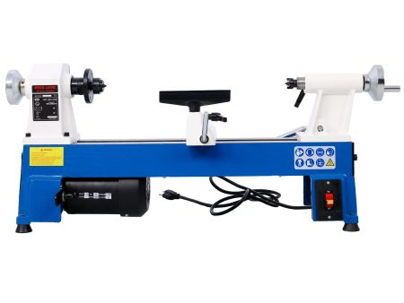 Benchtop Wood Lathe 10  x 18  Wood Lathe Machine 5 Variable Speeds 500 750 1150 1800 3200RPM Mini Wood Turning Lathe for Woodworking 1 2HP Multifunctional Power Wood Lathe Hot on Sale