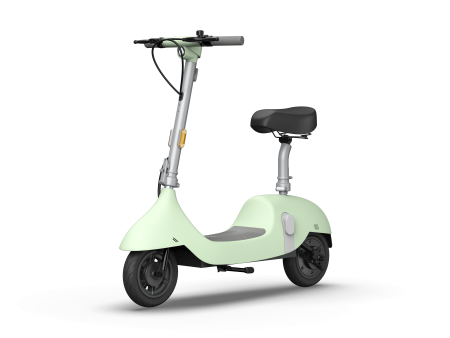 EA10C Ceetle Pro Electric Scooter with Foldable Seat w 35 Miles Operating Range & 15.5mph Max Speed - Green Sale