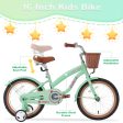 Multiple Colors,Girls Bike  for 4-7 Years Old Kids,16 inch  wheel , Training Wheels Included For Discount