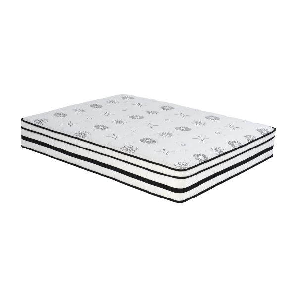 12-inch Queen Mattress Highly Breathable Quilted Cover Hybrid Mattress, White, Plush Foam Mattress in a Box, Luxury Comfort Mattress For Cheap