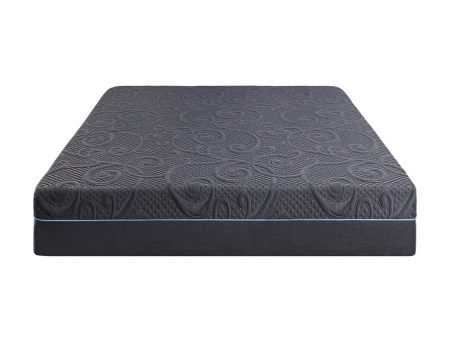 11-inch California King Bed Mattress Gel-Infused Memory Foam Hybrid Mattress, Dark Gray, Mattress in a Box Hot on Sale