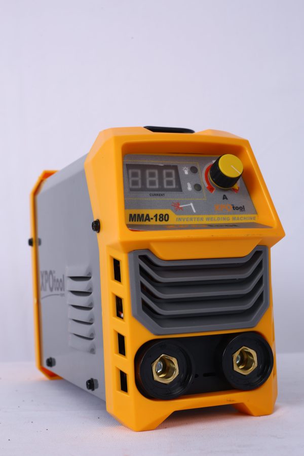 110 220V MMA Welder, 180A Stick ARC Welding Machine IGBT Inverter Digital Display LCD Hot Start Welder with Electrode Holder, Work Clamp, Input Power Adapter Cable Dual Voltage DC For Cheap