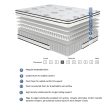 12-inch Queen Mattress Highly Breathable Quilted Cover Hybrid Mattress, White, Plush Foam Mattress in a Box, Luxury Comfort Mattress For Cheap