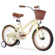 Multiple Colors,Girls Bike  for 4-7Years Old Kids,16 inch  wheel , Training Wheels Included Discount