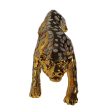 Ambrose Diamond Encrusted Gold Plated Panther (40 L x 8 W x 10 H) Cheap