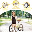 Multiple Colors,Girls Bike  for 4-7Years Old Kids,16 inch  wheel , Training Wheels Included Discount