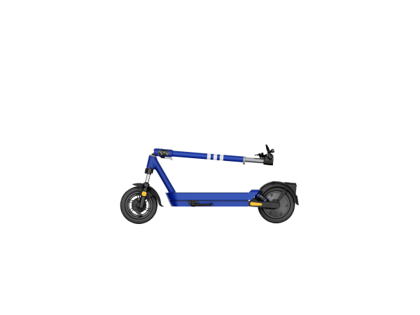 NEON Ultra ES40 Dual-Suspension Electric Scooter w  43.5 Miles Max Operating Range & 24 mph Max Speed - Blue Online