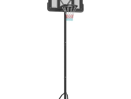 Soozier Portable Basketball Hoop, 7.5-10FT Height Adjustable Swimming Pool Basketball Goal with 43.25  Backboard, Wheels and Fillable Base, for Youth & Adults Online Sale