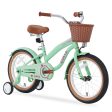 Multiple Colors,Girls Bike  for 4-7 Years Old Kids,16 inch  wheel , Training Wheels Included For Discount