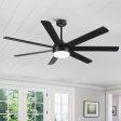 72 In Farmhouse Ceiling Fan with Plywood Blades for Dining Room Online Hot Sale