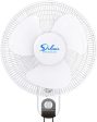 Simple Deluxe Household Wall Mount Fans 16 Inch Adjustable Tilt, 90 Degree, 3 Speed Settings, 1 Pack, White For Sale