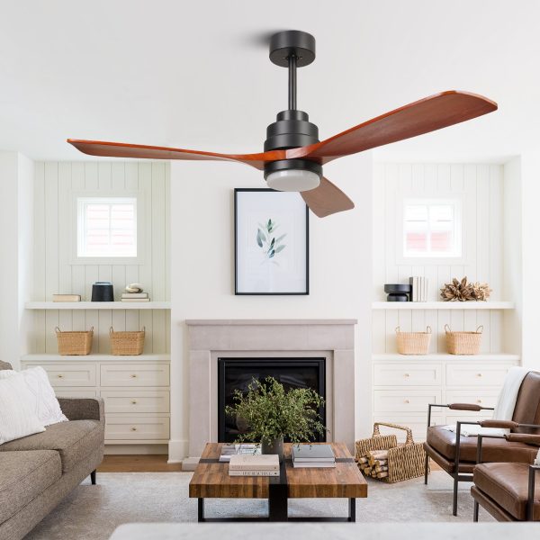 52 inch wood Ceiling Fan with Lights Sale