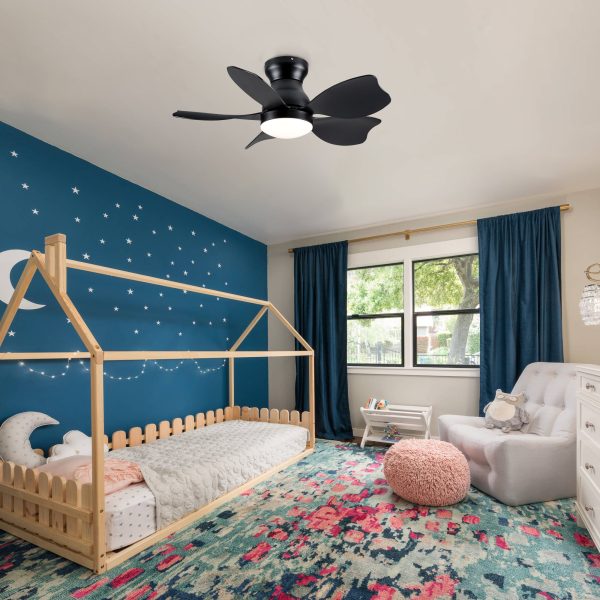 30 In Small Kid s Ceiling Fan Lighting with Remote Control for Small Children Room For Discount